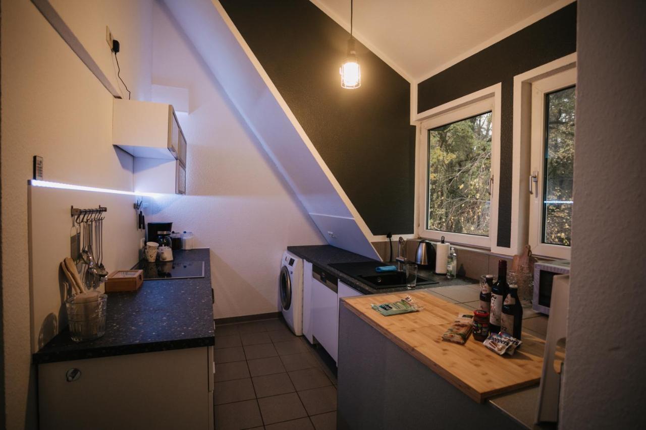 Eigenes Maisonettehaus In Idyllischer Lage Mit Balkon, Nahe Messe, 24H Self-Check In, Gratis Parken Σβάμπαχ Εξωτερικό φωτογραφία