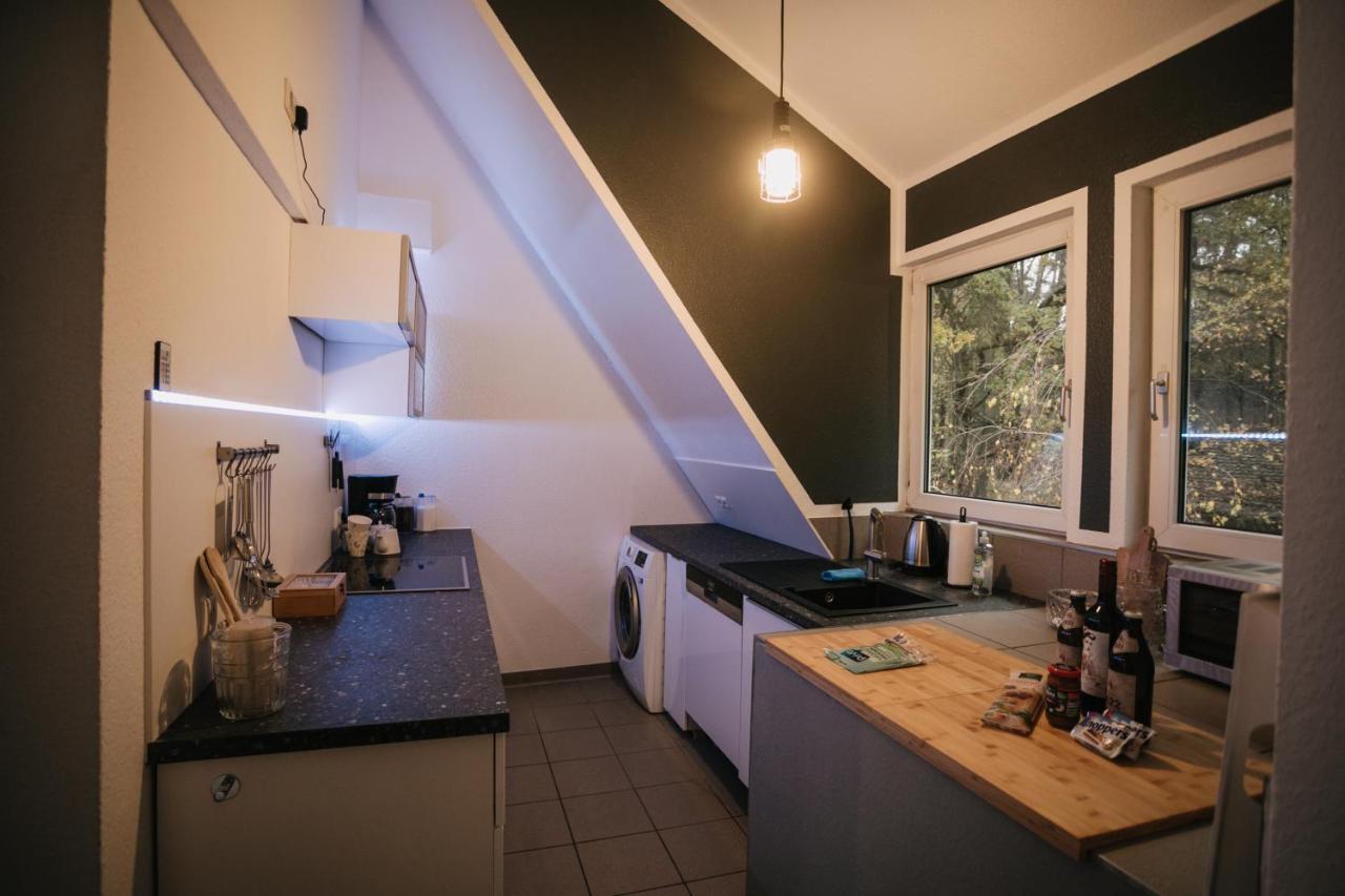 Eigenes Maisonettehaus In Idyllischer Lage Mit Balkon, Nahe Messe, 24H Self-Check In, Gratis Parken Σβάμπαχ Εξωτερικό φωτογραφία